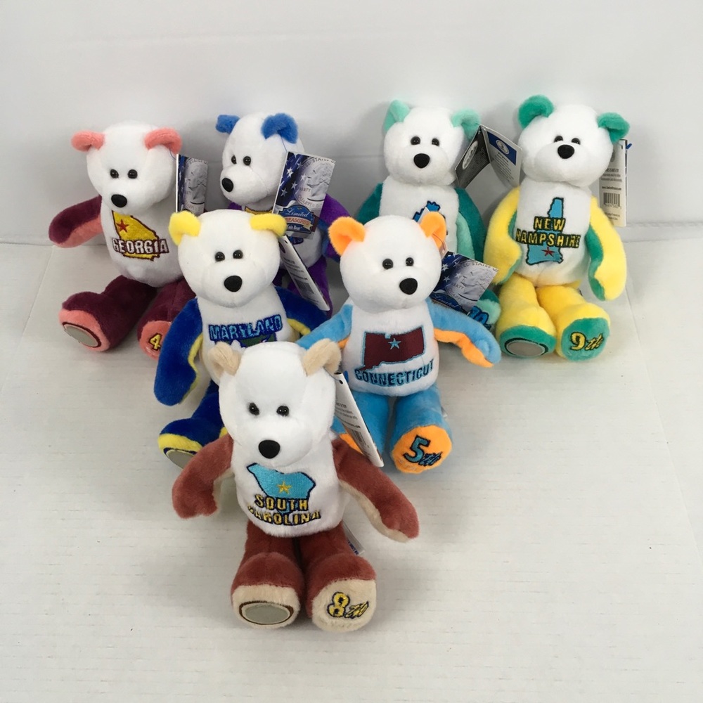 Limited Treasures Coin Bear Plush Bundle 2009